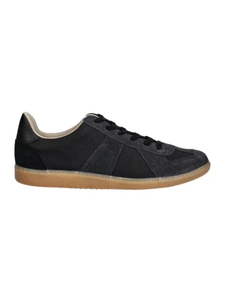 Sneakersy Novesta zamszowe czarne