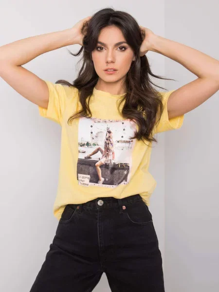 Tricou Pepper & Mint galben