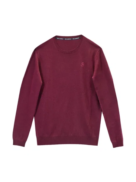 Sweter Karl Lagerfeld czerwony