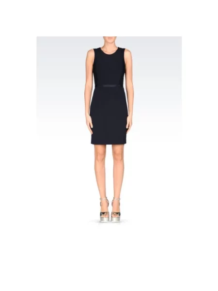Sukienka Emporio Armani biznesowa czarna