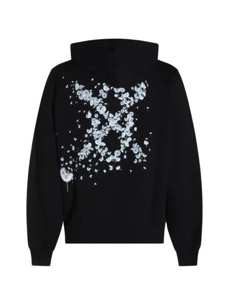 Hoodie Daily Paper με σχέδιο με κορδόνι μαύρο