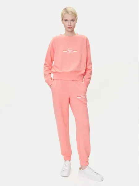 Emporio Armani Underwear Tepláková súprava ružová