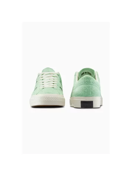 Sneakersy Converse One Star zamszowe zielone