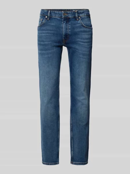 Jeansy o kroju shaped fit z 5 model ‘Sjöbo’ Marc O'polo niebieskie
