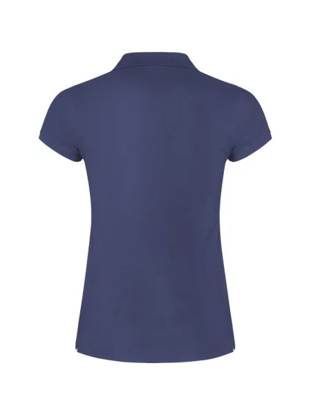Koszulka Polo W niebieska