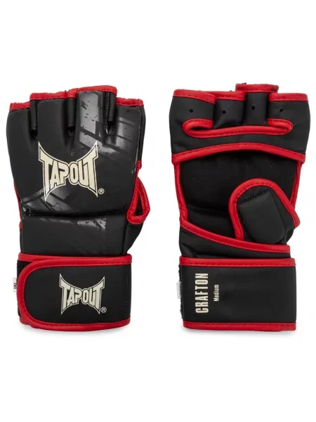 Tapout Športne rokavice Crafton rdeča off-bela črna