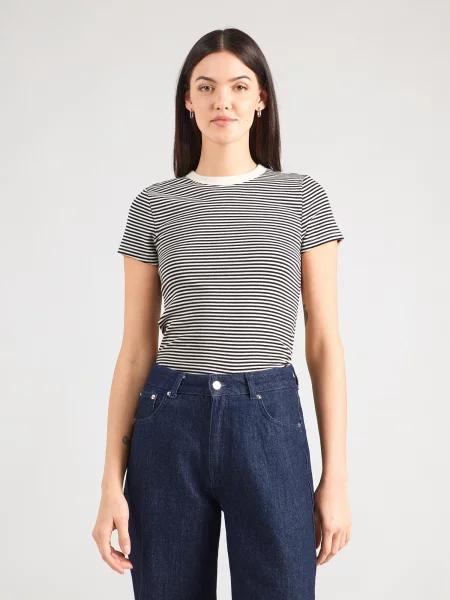 GAP Tricou negru alb