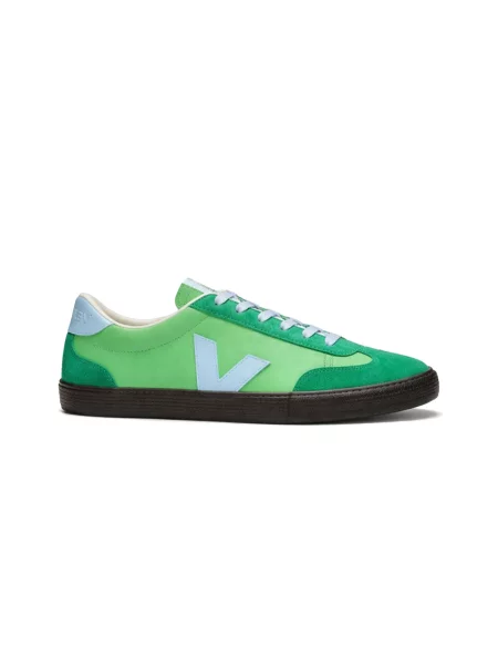 Veja Volley O.T. Leather Leaf Steel Kobiety Buty sportowe Veja Size: 4 zielony