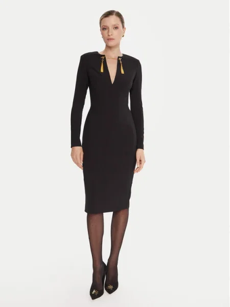 Elisabetta Franchi Rochie cocktail negru