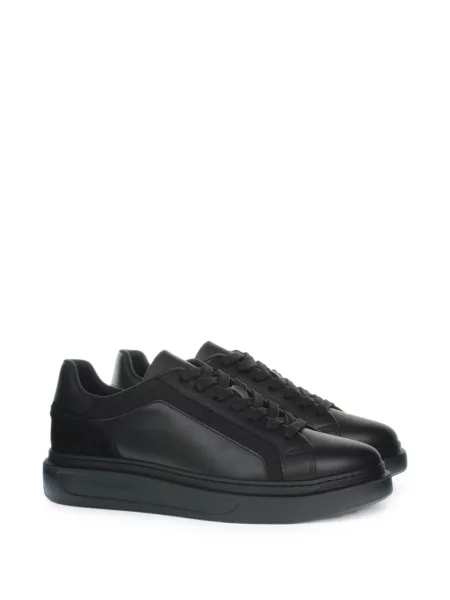 Sneakerși Harmont & Blaine cu autograf negru