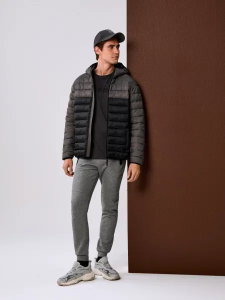 Спортивні штани джогери сірий