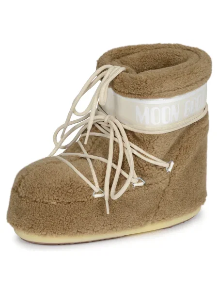 Moon Boot cizme de iarnă MB ICON LOW FLEECE maro