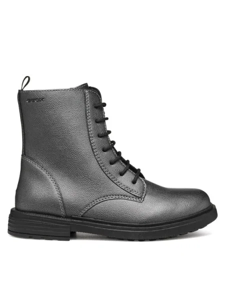 Geox Csizma Jr Eclair D Szürke fekete