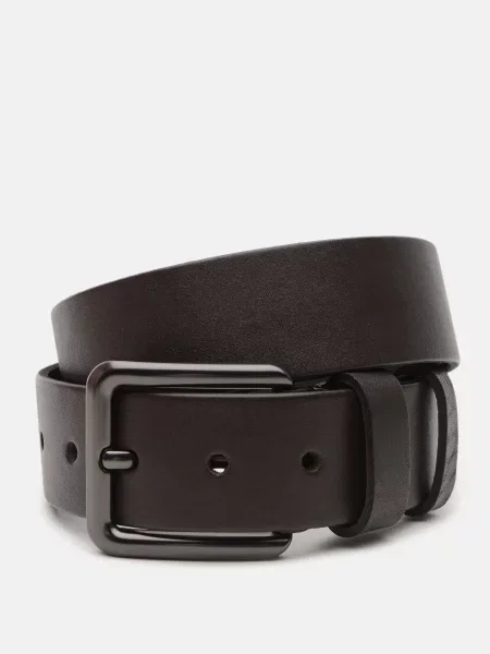 Кожаный ремень Borsa Leather коричневый