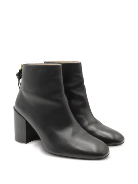 Botki Stuart Weitzman skórzane czarne