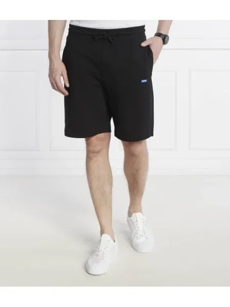 Hugo Blue Pantaloni scurți Nasensio negru