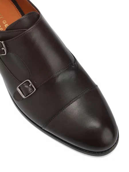 Με τιράντες σκαρπίνια monk Kurt Geiger London καφέ