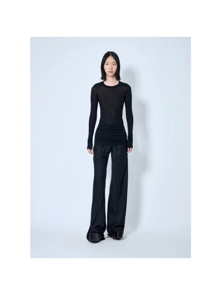 Dzianinowy top Rick Owens czarny