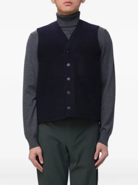 Vestă Filson de lână albastru