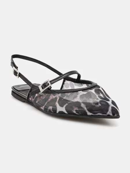 Le Silla balerini Chanel Morgana cu deschis negru