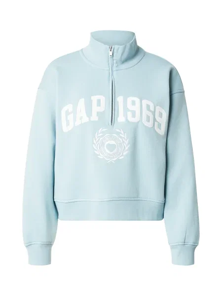 Palton Gap cu autograf albastru