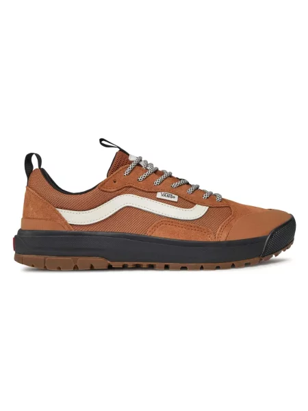 Sneakersy Vans brązowe