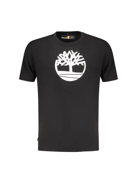 Koszulka Timberland z krótkim rękawem czarna