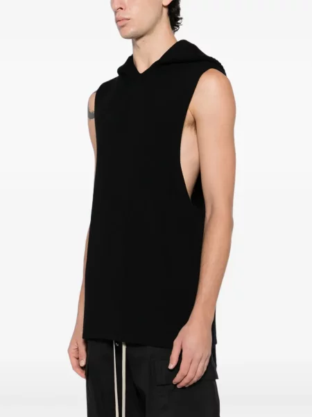 Kapucnis kapucnis melegítő felső Rick Owens fekete