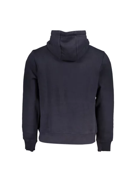 Bluza Napapijri z długim rękawem niebieska