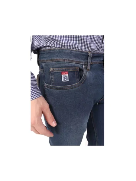 Jeansy U.s Polo Assn. niebieskie