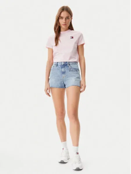 Tommy Jeans Džínové šortky modrá