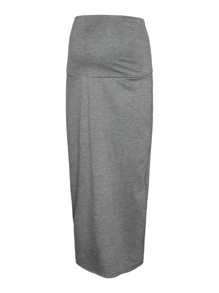 MAMALICIOUS Fustă MLSANDY' gri