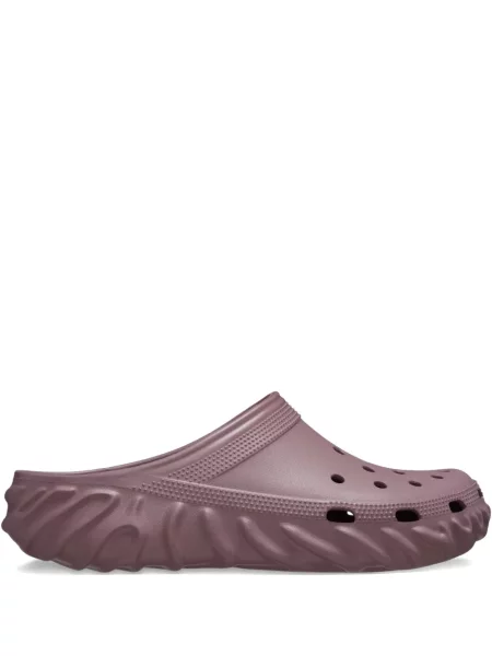 Papuci tip mules Crocs violet