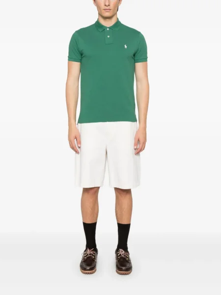 Поло тениска Polo Ralph Lauren бродирана синьо
