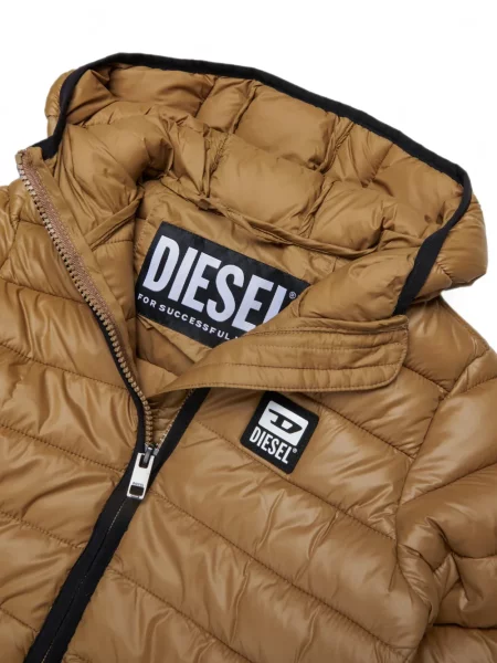 Kurtka dziecięca Diesel brązowa