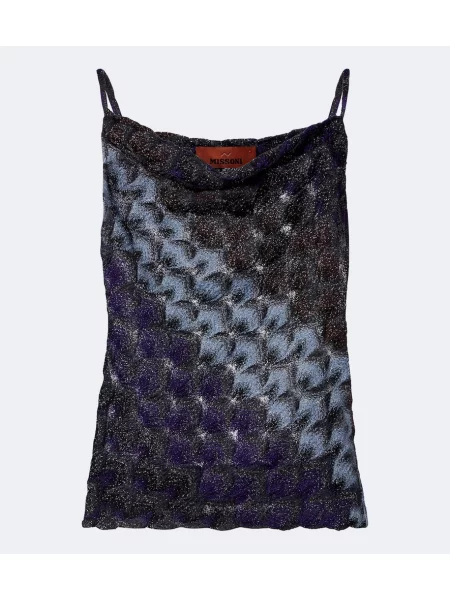 Top Missoni violet