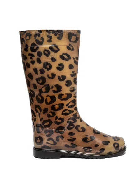 Резиновые сапоги Oldcom коричневые