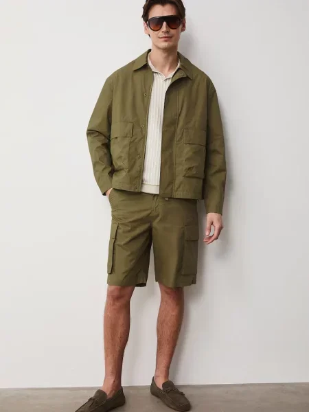 Medicine cargo kratke hlače zelena