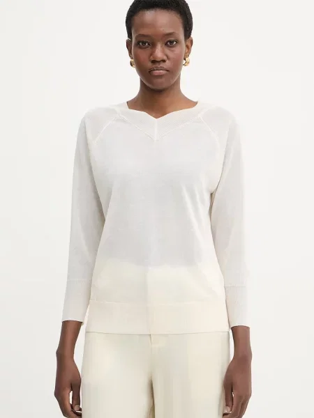 Marella pulover pentru femei din vâscoză MLMTUBO bej