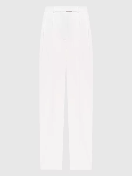 Шерстяные брюки Givenchy бежевые