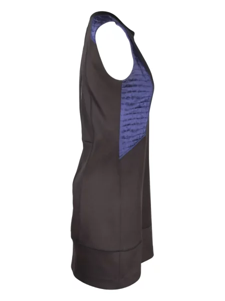 Rochie mini Sandro fără mâneci de costum negru