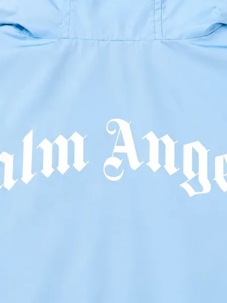 Αντιανεμικό μπουφάν Palm Angels μπλε