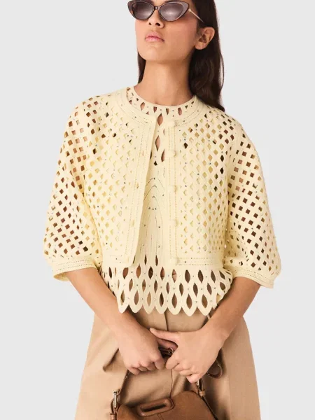 Кардиган Maje жовтий