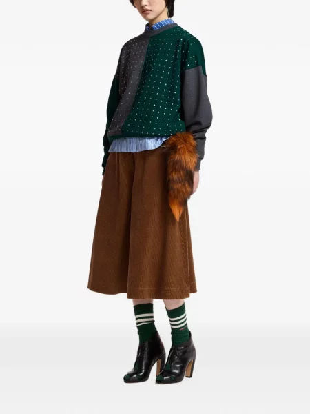 Stras hanorac Essentiel Antwerp verde