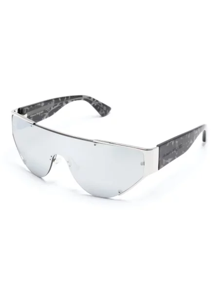 Veidrodinis saulės akiniai Alexander Mcqueen Eyewear sidabrinė