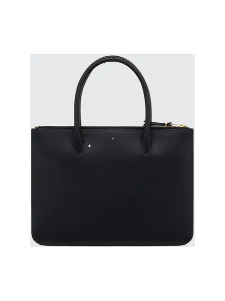 Portfel Comme Des Garcons skórzany czarny