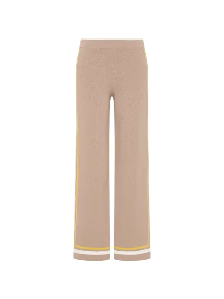 Pantaloni The Upside cu dungi alergare