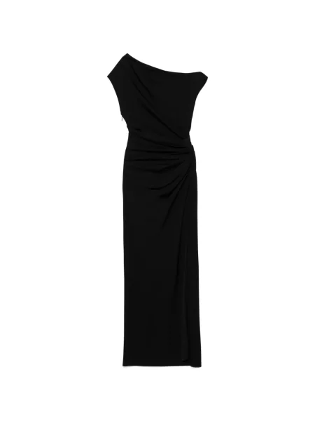 Rochie midi Simkhai drapată negru