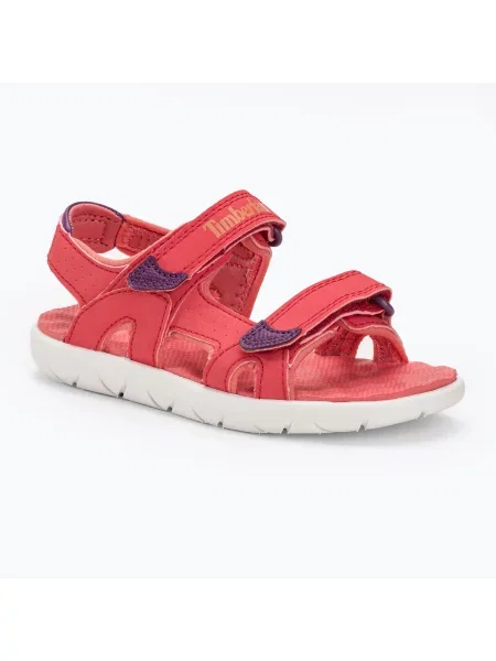 Sandały dziecięce Timberland Perkins Row cayenne różowe