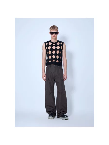 Sweter Rick Owens z kaszmiru czarny